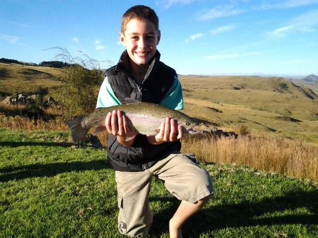 Tiaan Roets 10 years old caught at Stone Tin Cottage April 2012